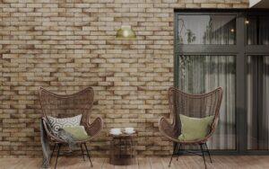 Клинкерная плитка фасадная Alarcon персик 245x65x7 Клинкерная плитка фасадная Alarcon персик 245x65x7